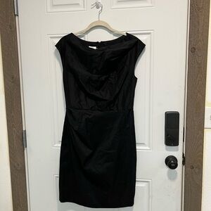 Suzi chin for Maggie boutique black sleeveless sheath  dress